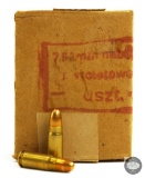 Box of 7.62x25mm Tokarev (50 Cartridges)