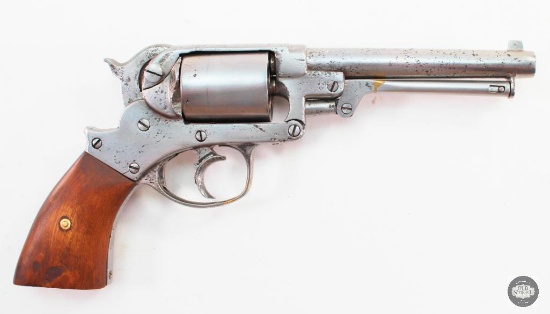 Starr Arms Model 1853 Double Action Percussion Revolver - Antique - NON FUNCTIONING CYLINDER