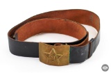 Soviet Leather Soldier Belt