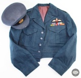 Royal Canadian Air Force Jacket and Cap - WWII