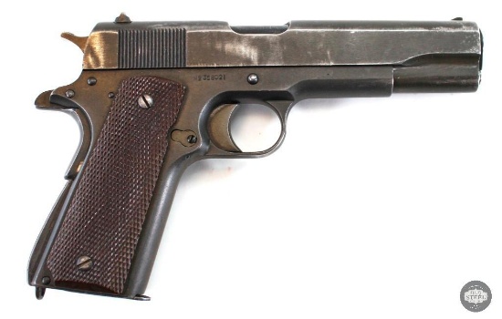 Colt 1911 - Mfg. 1918 - .45 ACP - Augusta Arsenal Rework - Remington Rand Slide - US Property Marked