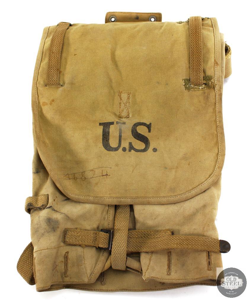 WWI US M1910 Haversack Co 1917 Proxibid