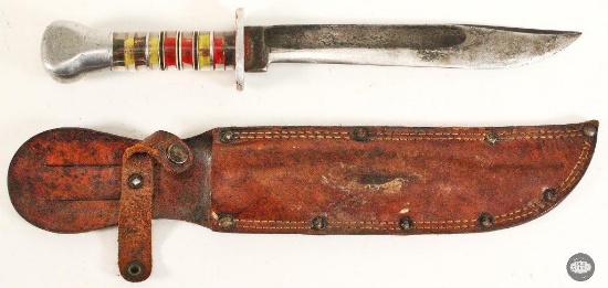 WWII Theater Knife - Western Blade Co. G46 - Leather Sheath