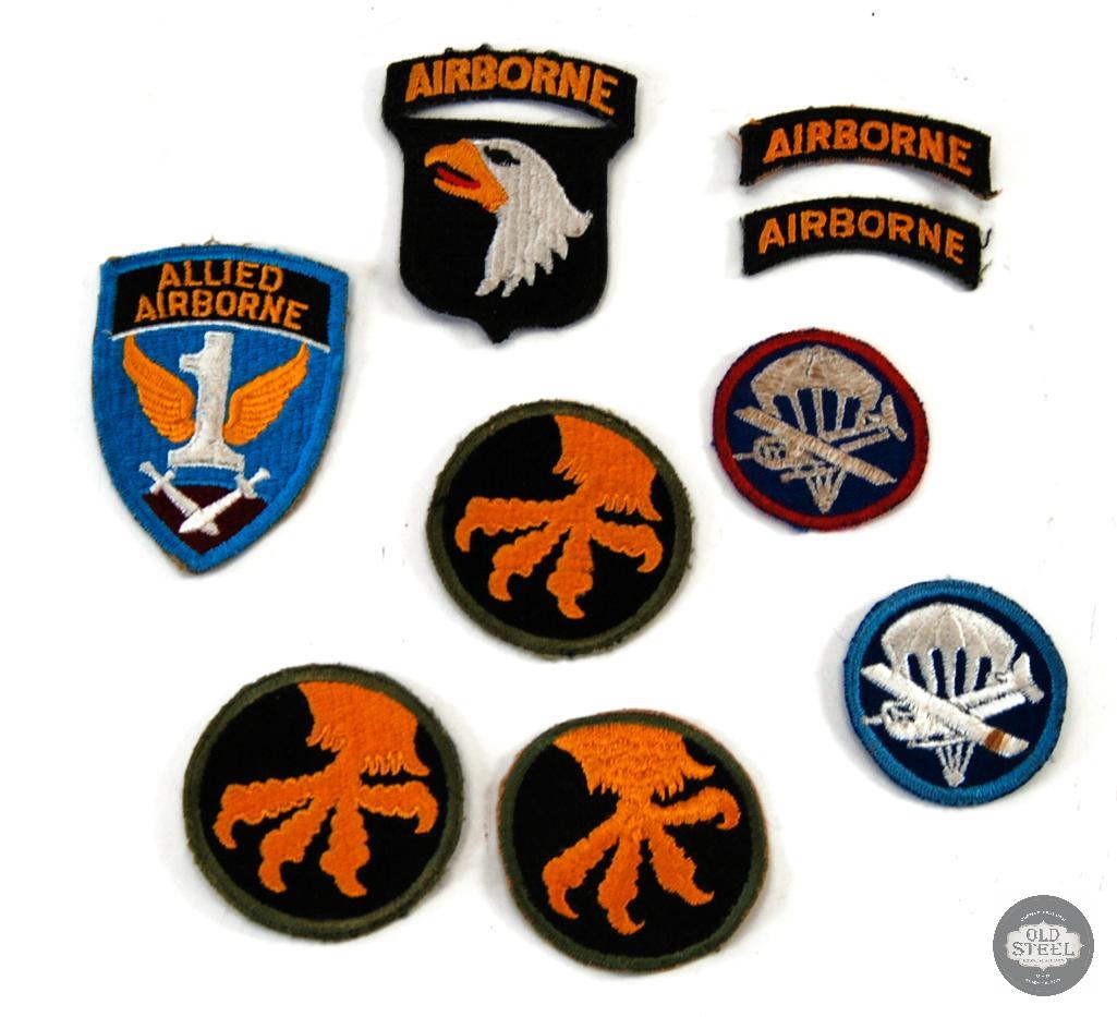 Assorted WWII Era US Airborne Unit Patches | Proxibid