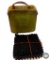 Russian/Finnish WWII Riveted Maxim 1910/SGM43 Gorjunov Ammunition Belt Can - with Belt for 7.62x54R