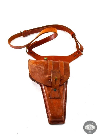 Rare - Hungarian Browning Hi-Power Shoulder Holster - Excellent Condition