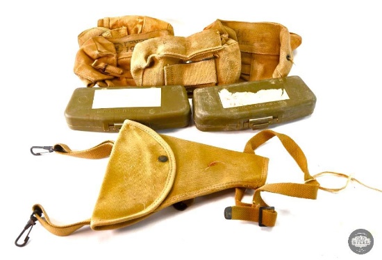 Israeli IDF M16 Magazine Belt Case - Pouches - Holster