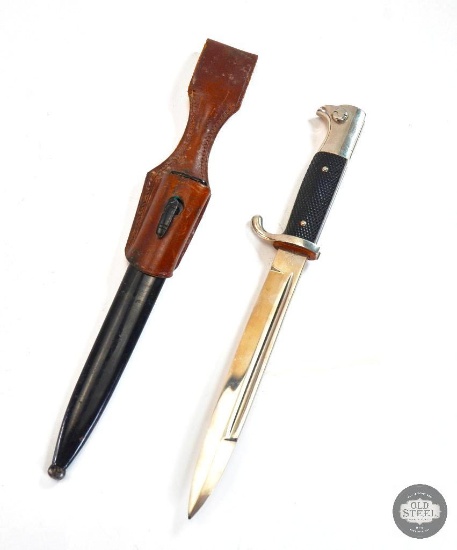 German K98 Parade Bayonet with Scabbard and Frog