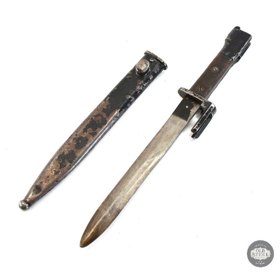 Belgian FAL Type A Bayonet and Scabbard