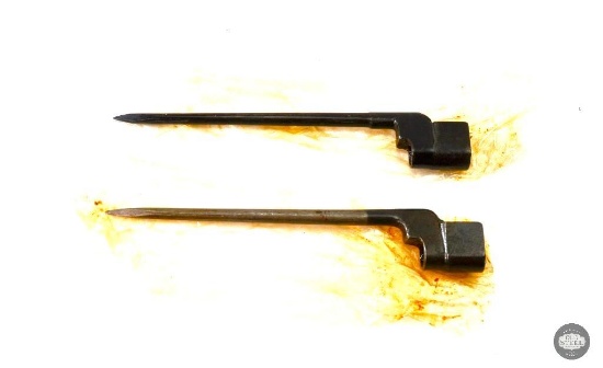 Lot of Two WWII British No. 4 Spike Bayonets