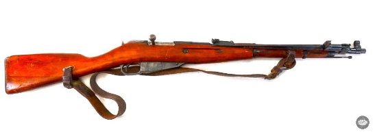Soviet Mosing Nagant M44 Rifle 7.62x54R - 1947 - Folding Spike Bayonet