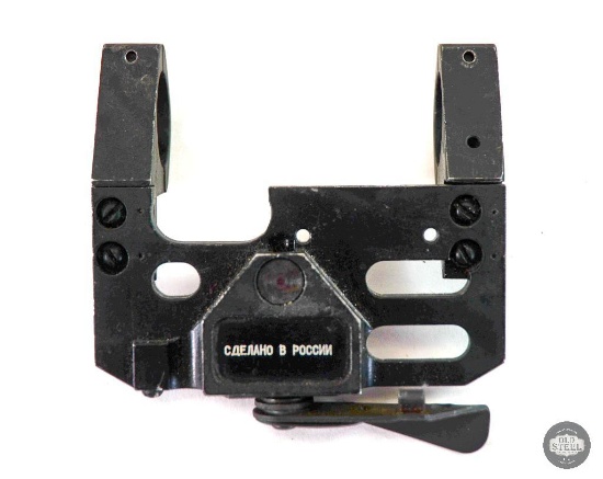 Russian Made Scope 30mm Mounting Rings - AK47/74 Side Rail Mount