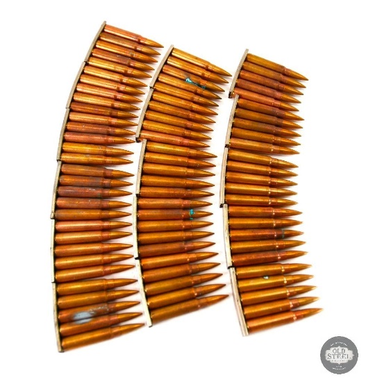 80 Rounds 7.65 Argentine On Stripper Clips