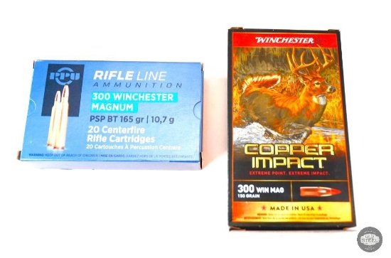 2 Boxes .300 WIN MAG