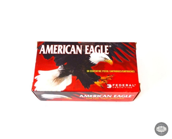 Box of American Eagle .38 Special 130gr FMJ Ammunition - 50 Total Cartridges