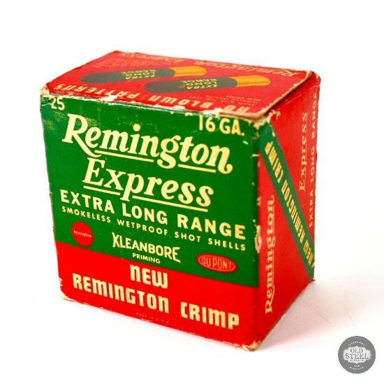 Partial Box Vintage Remington Express 16GA Ammunition - 23 Shells