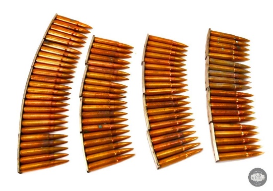 85 Rounds 7.65 Argentine On Stripper Clips