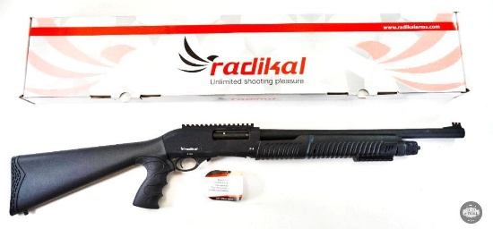 Radikal P-3 12GA Pump Action Shotgun - 3 Chokes - NIB