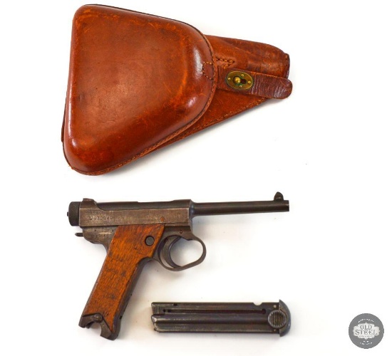 Nambu Type 14 Pistol - 8mm Nambu - Mfg 1945 - Nagoya Arsenal Series 2 Manufacture - Holster Included