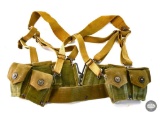 WWI-WWII US Pattern 1917 Ammo Belt with Suspenders