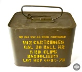Unopened Spam Can M2 Ball - 24 Clips 30-06 SPRG - 192 Rounds