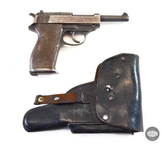 WWII French Occupied Mauser P.38 SVW 45 - 9mm Luger - Mfg 1945
