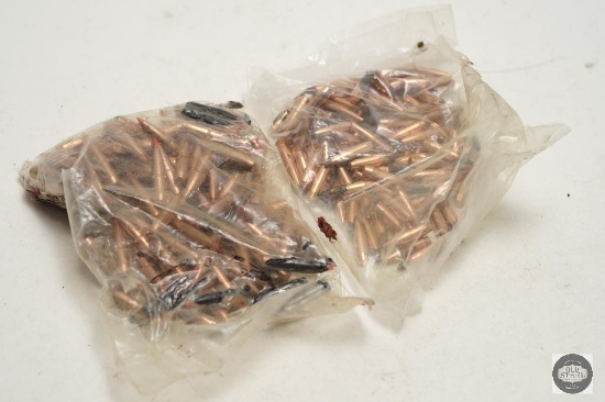 100 Hornady 6.5mm 123gr SST Bullets - 100 Hornady .22 Cal 75gr HPBT Bullets