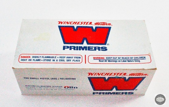 1000 Winchester Western No. 1 1/2-108 Small Pistol Primers