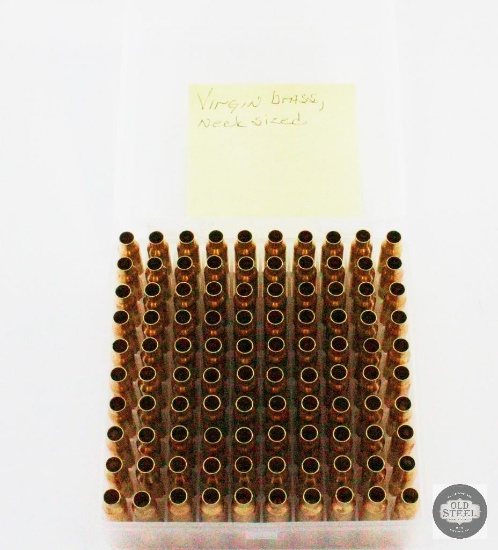 50 New Unprimed Brass Cases - .223 REM - Plus Cartridge Box