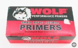 1000 Wolf Performance Small Rifle Primers - .223 Rem