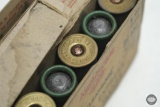 Vintage Box Remington UMC Nitro Express 12GA Rifled Slug High Brass Paper Shotshells
