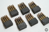 7 Loaded En Bloc Clips .30-06 Springfield Ammunition