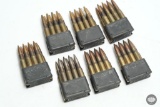 7 Loaded En Bloc Clips .30-06 Springfield Ammunition