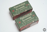 100 Rounds Vintage Remington UMC 25-20 Winchester Center Fire Ammunition - 86gr Lead Bullet