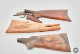 3 Wooden Buttstocks