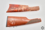 2 Straight Grip Rifle Stocks