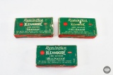 3 Vintage Remington Kleanbore Express Boxes of 300 Savage Reloads