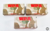150 Rounds WPA Military Classic 9mm 115gr FMJ Steel Cased Ammunition