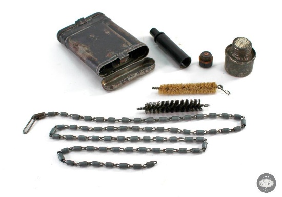 Mauser K98 Cleaning Kit and Oil Bottle