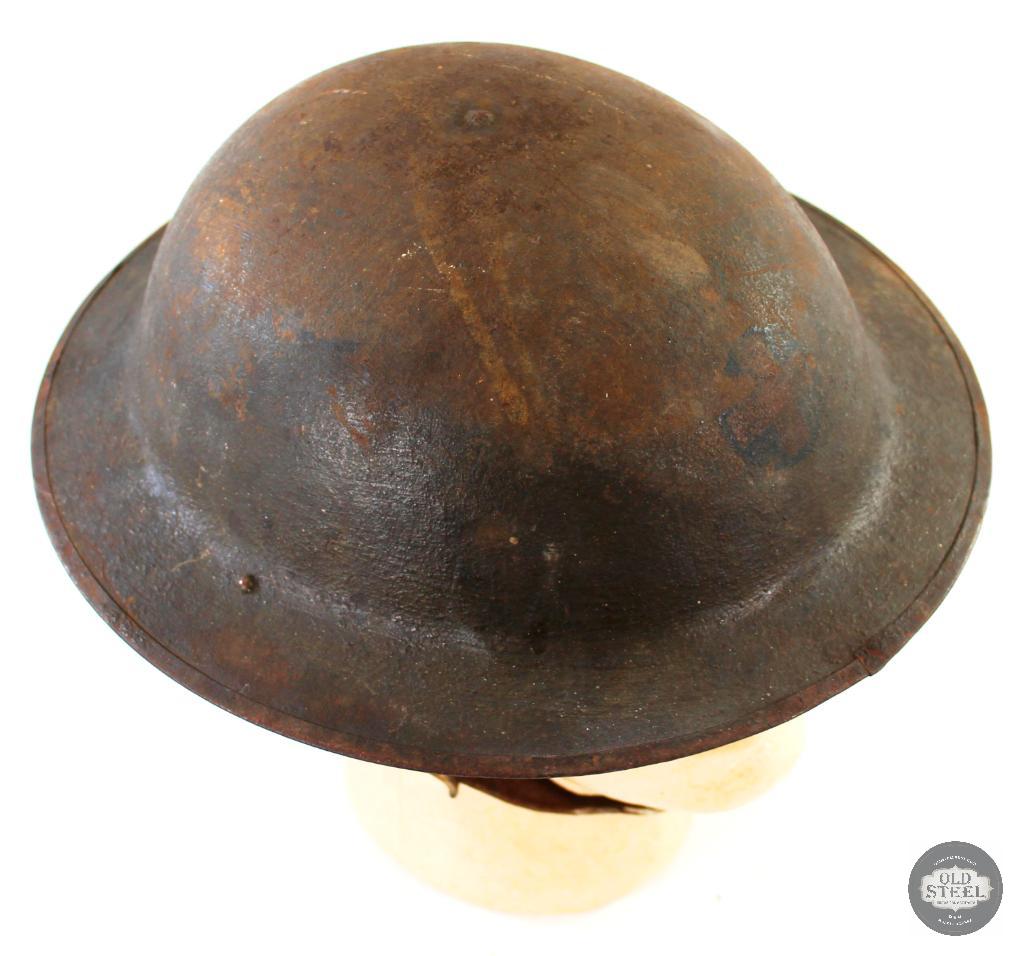 WWI US M1917 Steel Doughboy Helmet - ZA57 | Proxibid