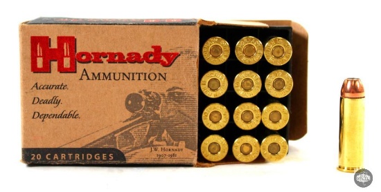 20 Rounds Hornady 41 Rem Mag 210gr XTP Ammunition