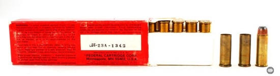 Partial Box Federal 44 Rem Mag 240gr Hollow Soft Point Ammunition - 18rds
