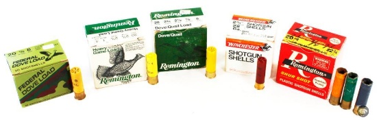 5 Boxes Shotgun Shells and Spent Paper Shells