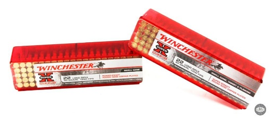2 Sealed Boxes of Winchester Super X .22LR Rounds.