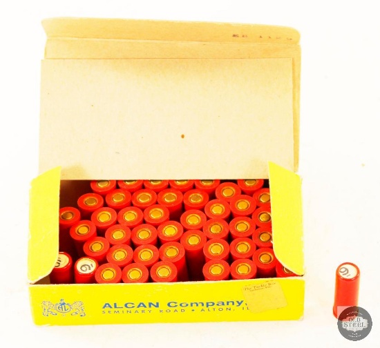 50 Rounds Alcan Co. Plastic 45 Colt No.9 Shot Ammunition