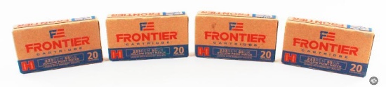 80 Rounds Hornady Frontier .223 REM Ammunition