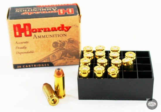 Partial Box of Hornady 10mm Auto 180gr XTP Ammo - 15 Rounds