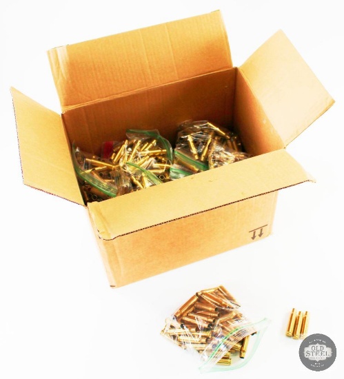 900x Loose .308 Brass Cases with Spent Primers