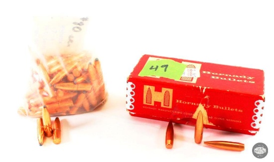 7mm Bullets from Hornady and Remington - 130 Projectiles Total