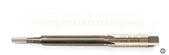Finishing Reamer for the .223 Ackley Improved Cartridge with 40 Degree Shoulder